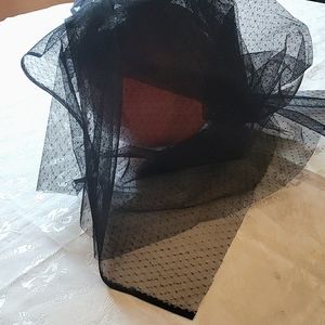 Fabric Sheer Black Lace